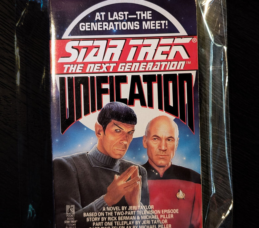 Unification: Star Trek The Next Generation Paperback Book image 0
