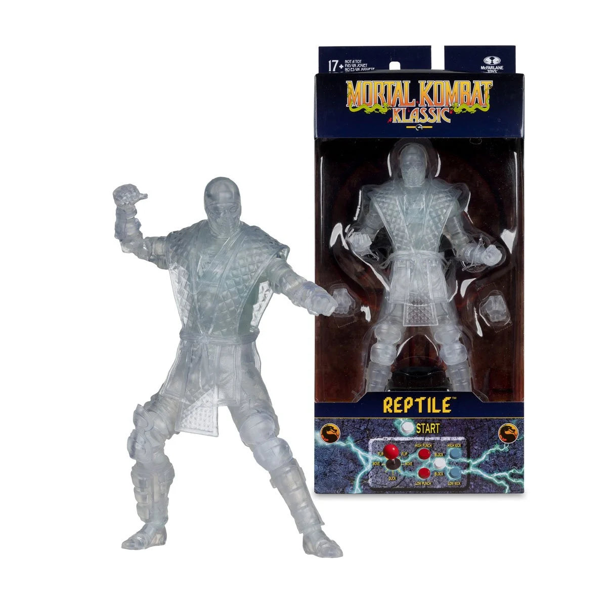 Reptile Invisible - Mortal Kombat Klassic W5 7" Figure McFarlane