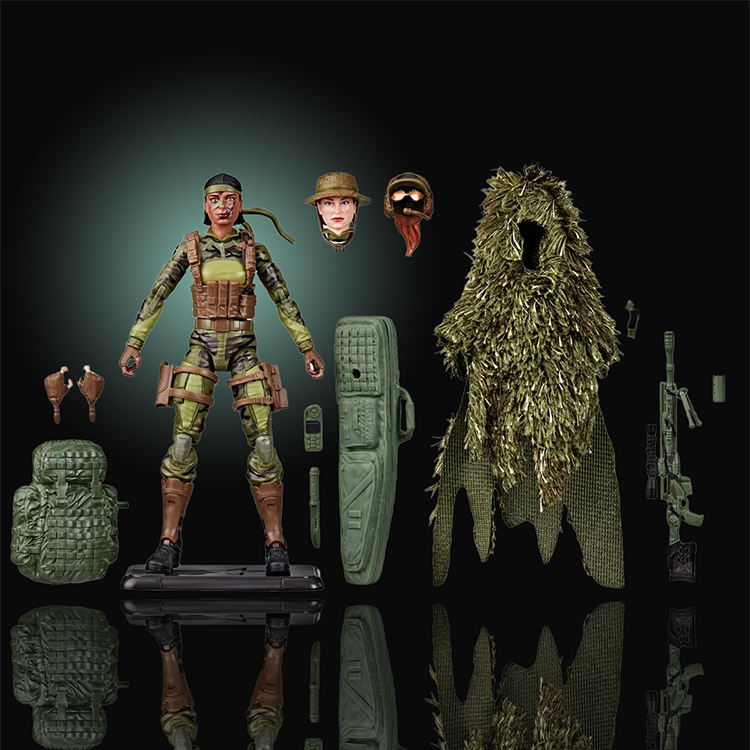 G.I. Joe Classified Series 60th Ann 6-Inch Action Marine Sniper Action Figure image 4