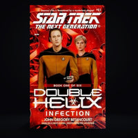 51 Infection (Double Helix, Book 1) Star Trek The Next Generation Paperback Book image 0