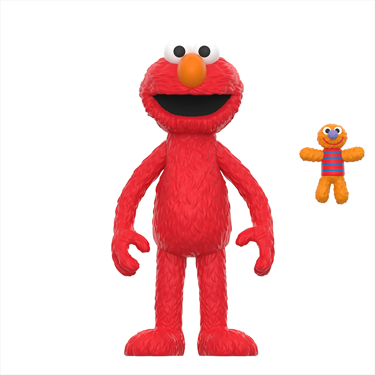 Elmo and Baby David Sesame Street Action Figure 3 3/4 Super 7 image 1