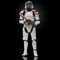 Night Trooper Action Figure Star Wars Black Series 1:12 Scale image 1