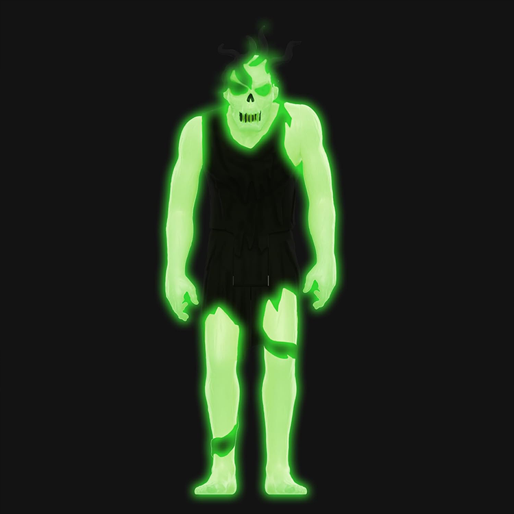 Spine Chilling Ghoul From "The Unseen"- Toxic Glow Action Figure Super7 Pre-Code image 2