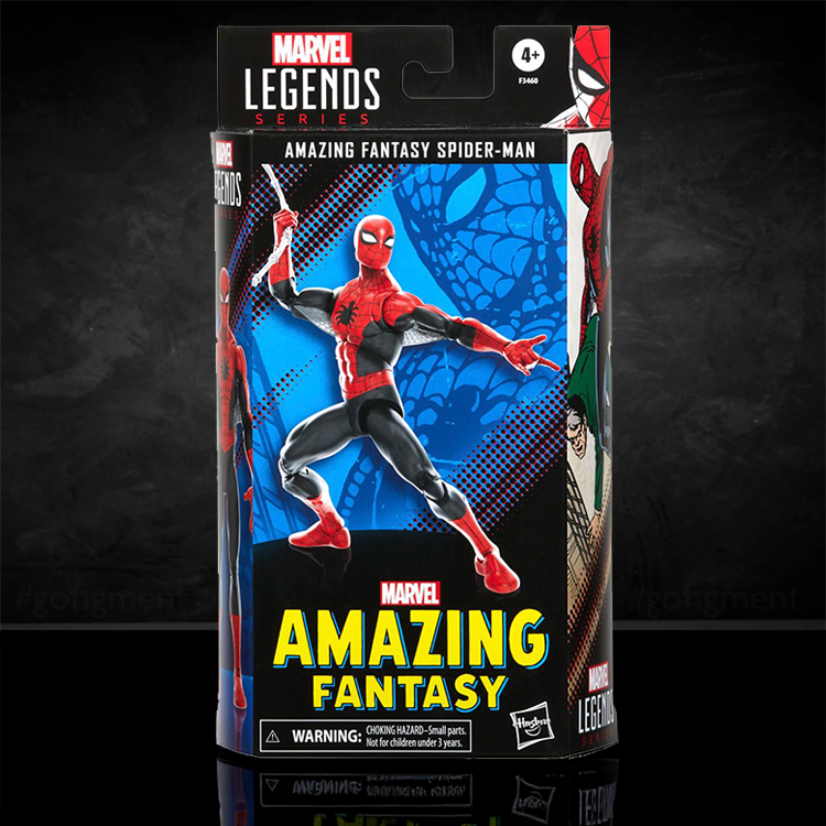 Spider-Man Marvel Legends 60th Ann. Amazing Fantasy 6-inch Action Figure image 0
