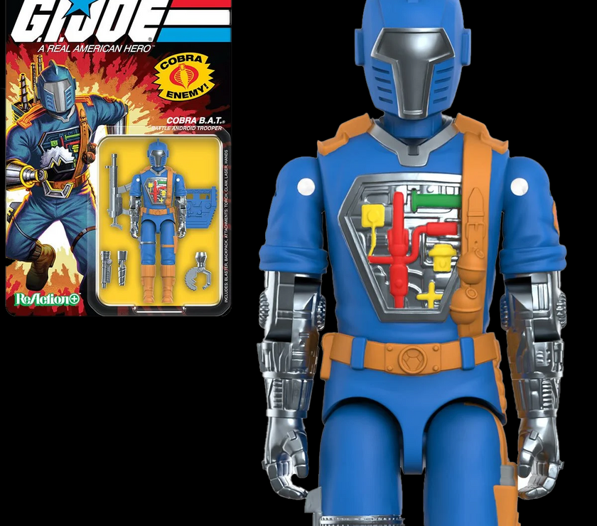 Cobra B.A.T. GI Joe Action Figure 1:18 Scale Reaction+ image 3