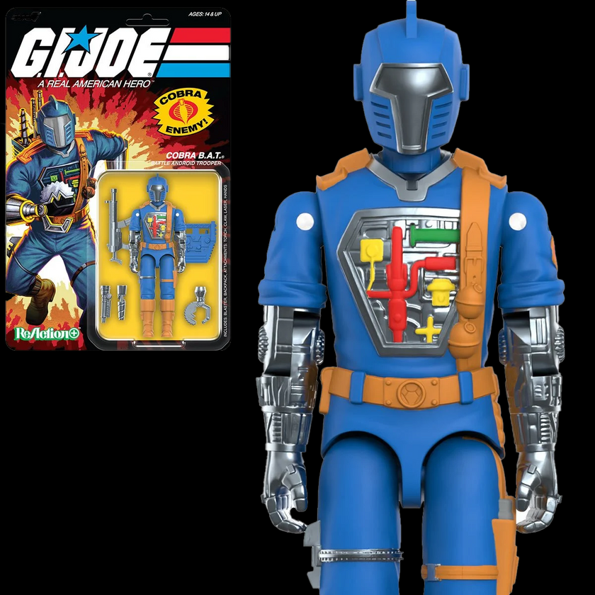 Cobra B.A.T. GI Joe Action Figure 1:18 Scale Reaction+ image 3