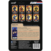 GI Joe Snake Eyes Commando - Blue Action Figure 3.75" Super7 ReAction image 4