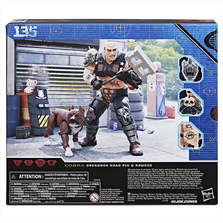 Dreadnok Road Pig Rakus Action Figure GI Joe Classified Series 1:12 image 9