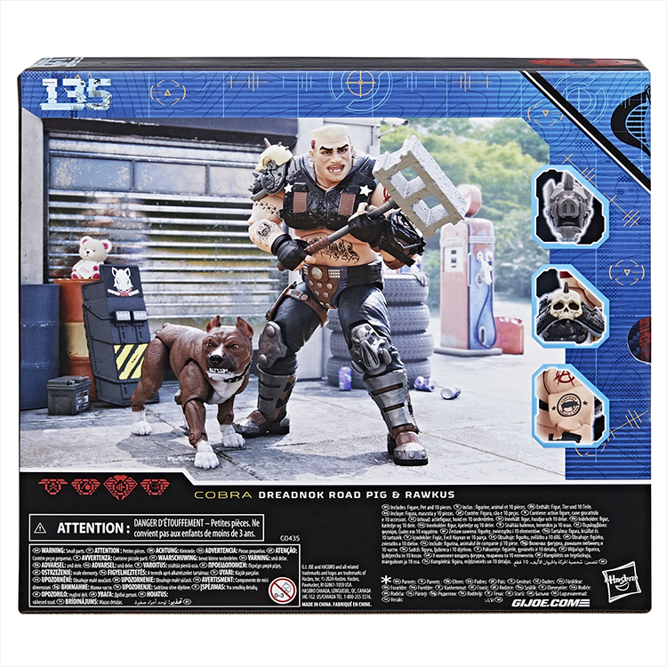Dreadnok Road Pig Rakus Action Figure GI Joe Classified Series 1:12 image 9