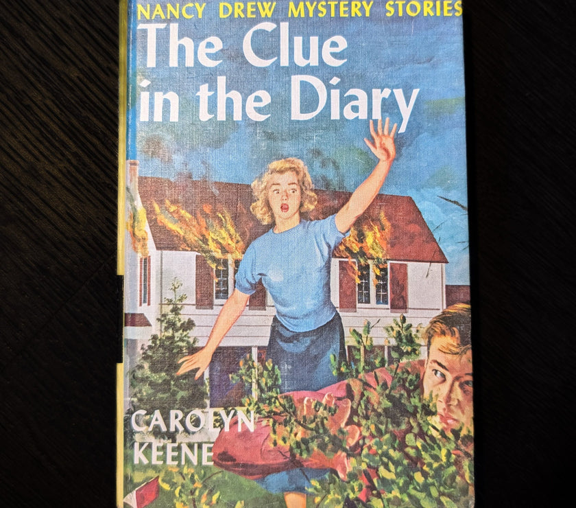 7 The Clue in the Diary Nancy Drew Mystery Books -1962 image 0