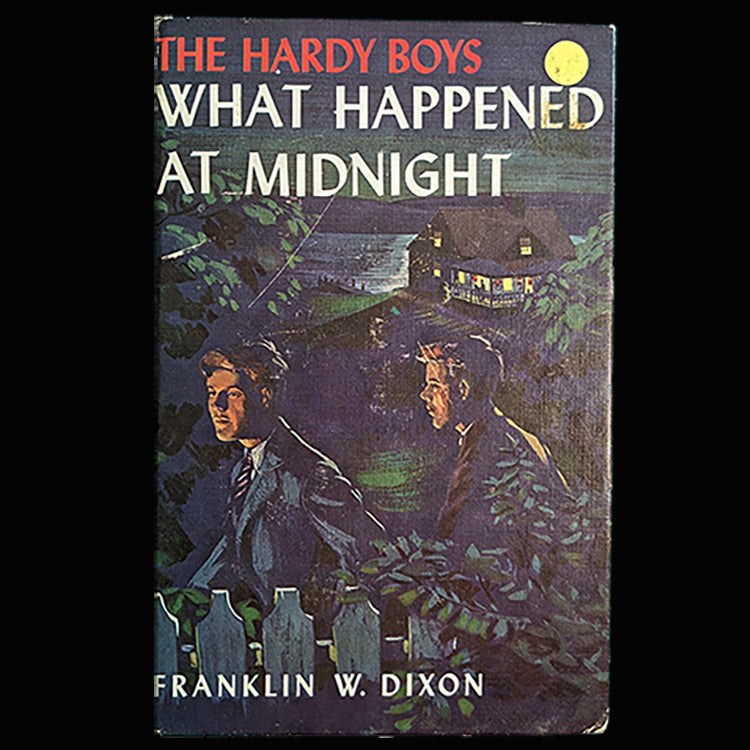 10 What Happened at Midnight 1931-Brown Hardy Boys Book image 0