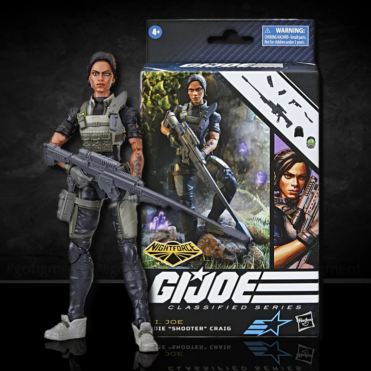 Nightforce Jodie "Shooter" Craig Action Figure GI Joe Classified Series 1:12 image 0