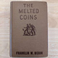 23 The Melted Coins (Dark Brown): Vintage Hardy Boys Book image 0
