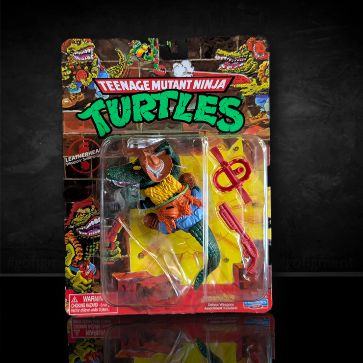 Leatherhead TMNT Classic Mutants Action Figure 4.5 inch image 0