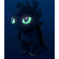 How to Train Your Dragon Toothless Plush with Light-Up Eyes Large 17"