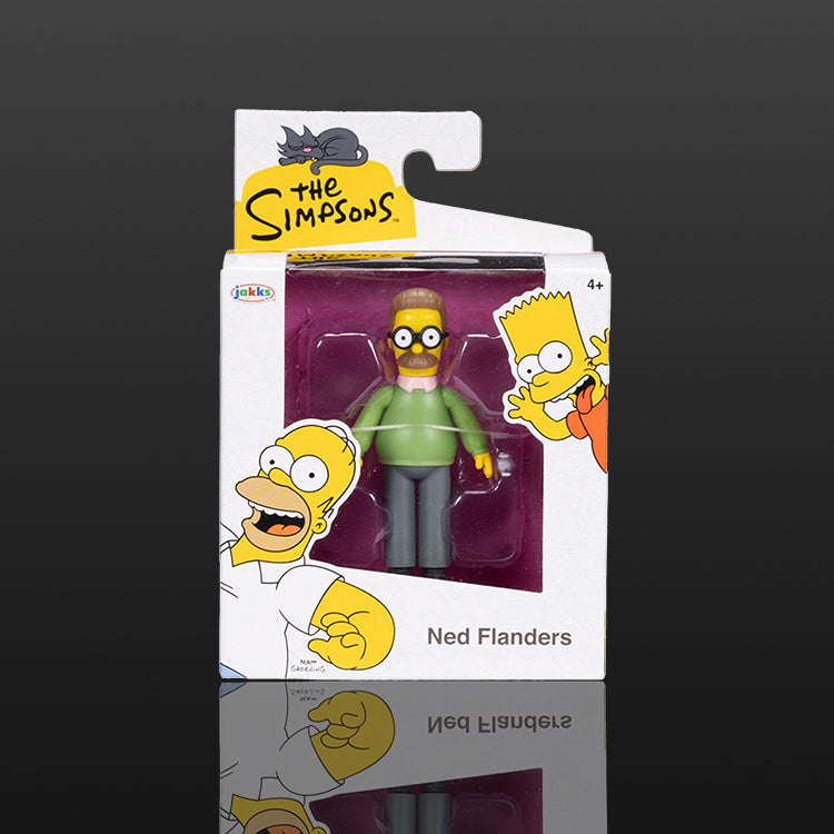 Ned Flanders The Simpsons Action Figure 2 1/2" Scale image 0