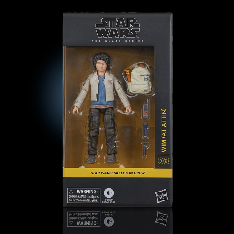 WIM at Attin Skeleton Crew Action Figure Star Wars Black Series 1:12 Scale image 0
