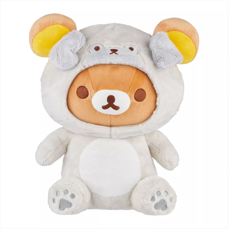 Rilakkuma Gray Sitting Pug Costume Series Plush | San-X Original image 1