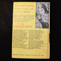 15 The Haunted Bridge Nancy Drew Mystery Book -1937 Blue Endpages