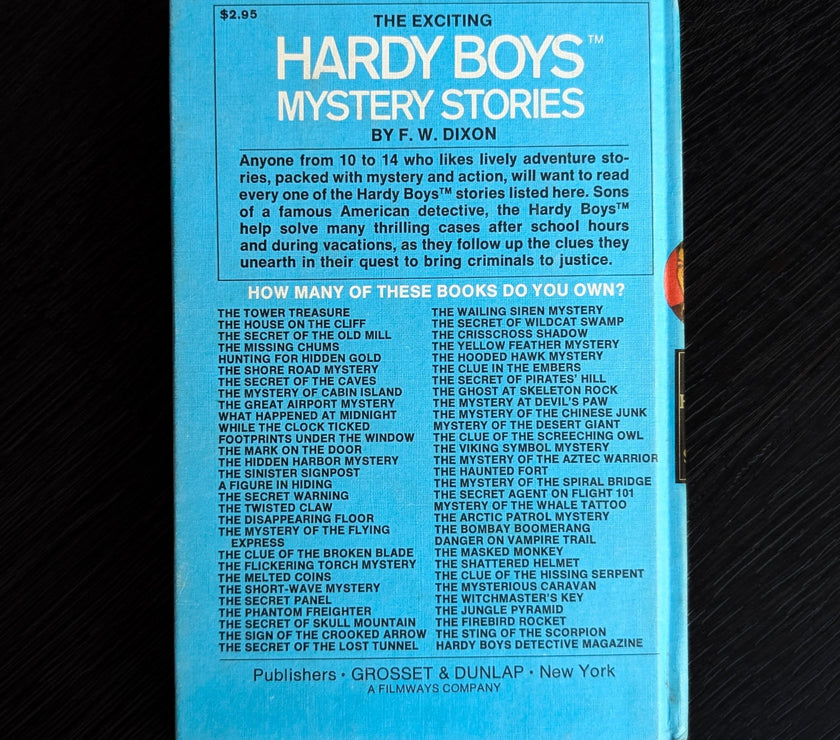 58 The Sting of the Scorpion (1979):  Hardy Boys Book Vintage image 2