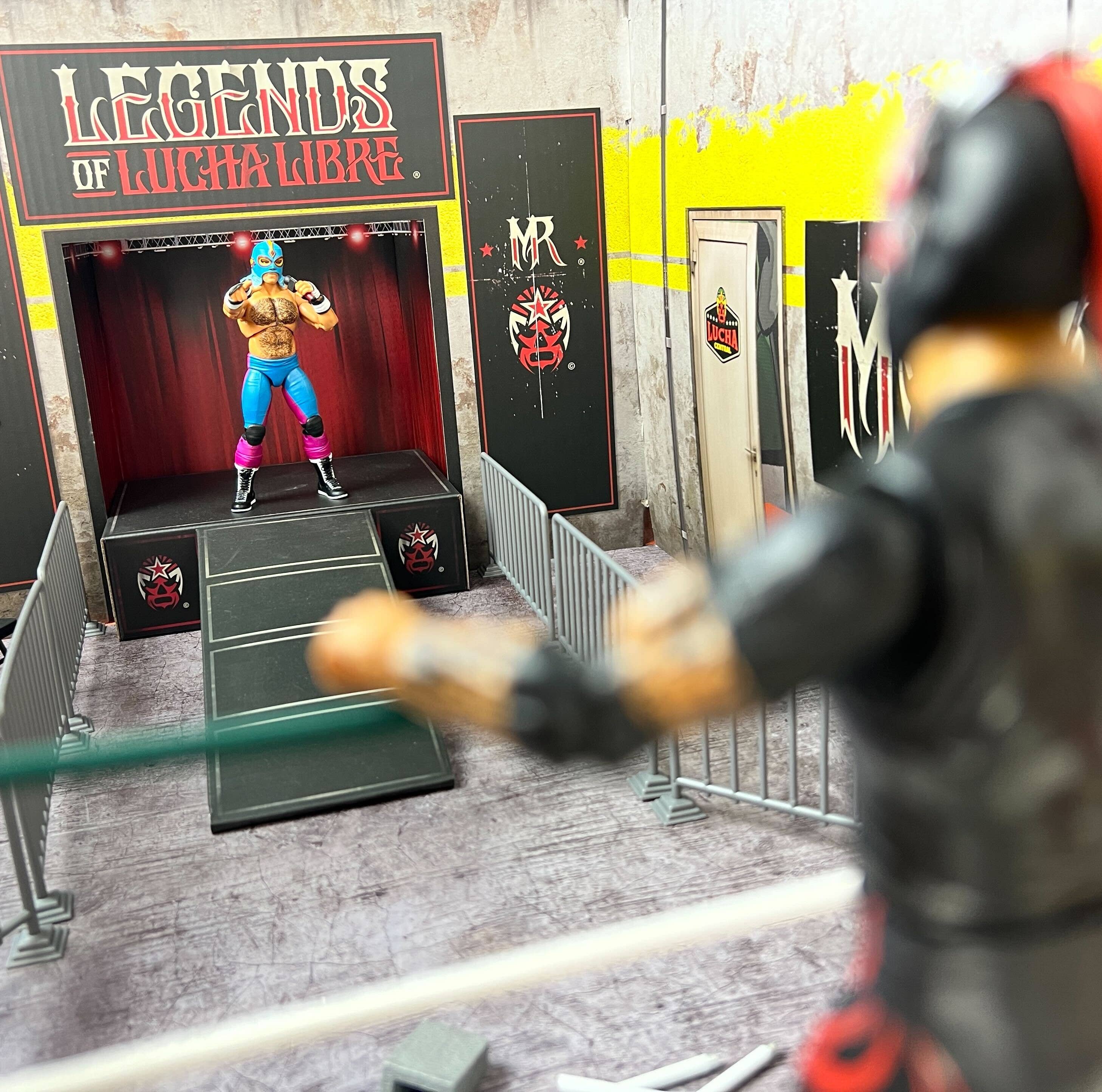 Konnan Legends of Lucha Libre Premium 6.5" Action Figure (1:12 Scale) – Classic Masked Era Edition