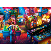 Pop Culture - Pinball Wizards Lair Puzzle Master Pieces 1000 Pieces image 1