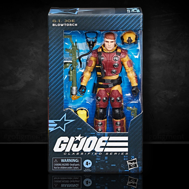 G.I. Joe Classified Series Blowtorch 6-Inch Action Figure - Premium Collectible image 0