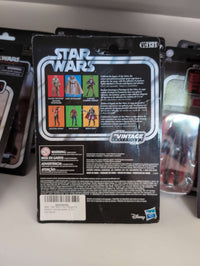 Star Wars Vintage Collection Luke Skywalker Last Jedi action figure packaging by Hasbro