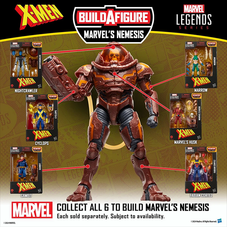Marrow X-Men Marvel Legends Marrow 6-Inch Action Figure Wave 1 image 3