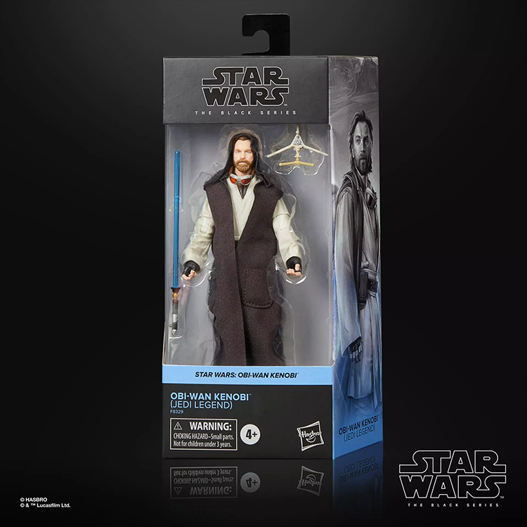 Obi-Wan Kenobi Jedi Legend Action Figure Star Wars Black Series 1:12 image 0