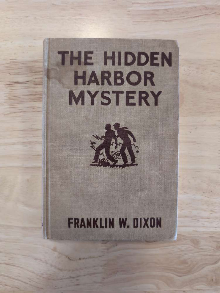 14 The Hidden Harbor Mystery (Brown): Vintage Hardy Boys Book image 0