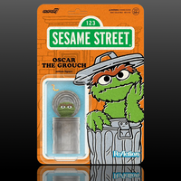 Oscar the Grouch Sesame Street Action Figure 3 3/4 Super image 0