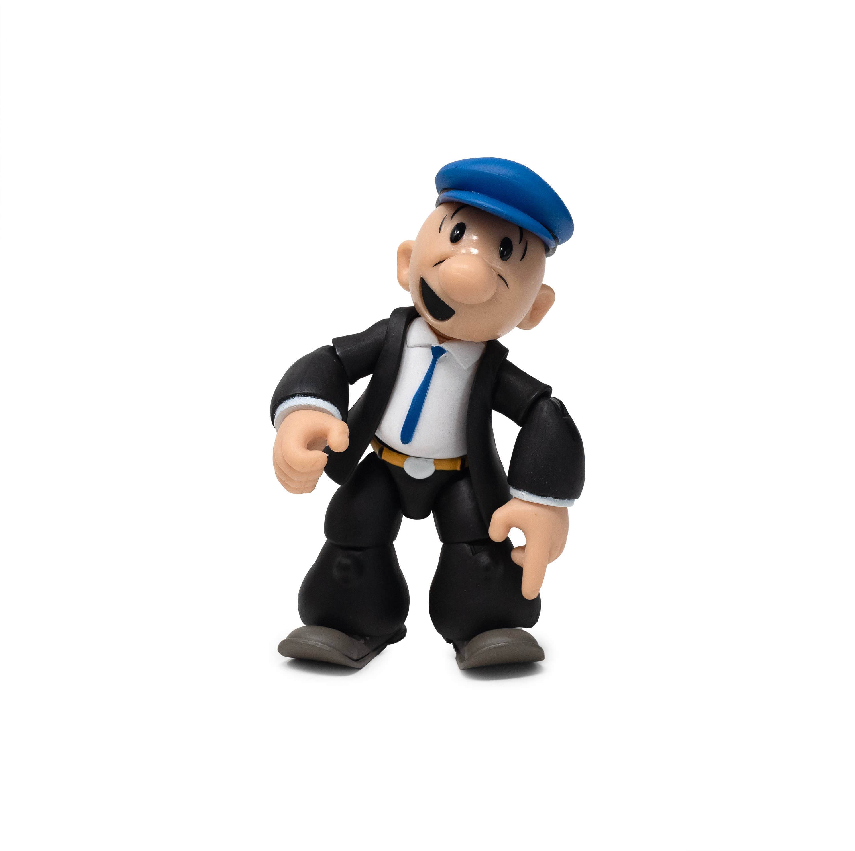 Boss Fight Studio Llc Castor Oyl action figure in black suit and blue cap posed on white background