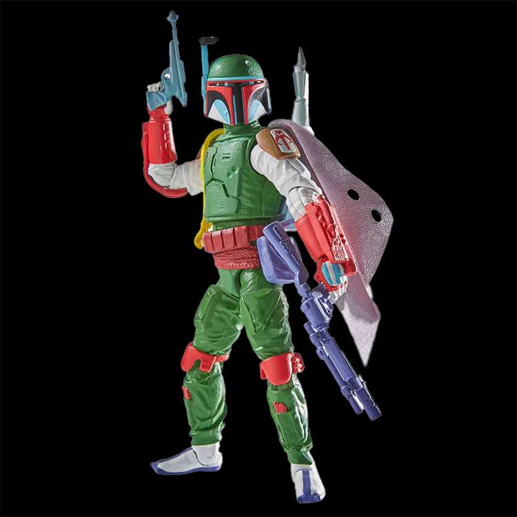 Boba Fett Vintage Comic Art Action Figure Star Wars Vintage Collection VC-277 image 1