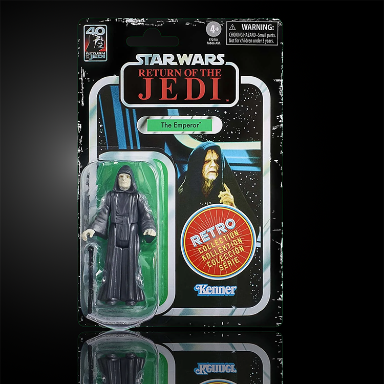 The Emperor Star Wars Retro Collection Action Figure 1:18 Scale ROTJ image 0