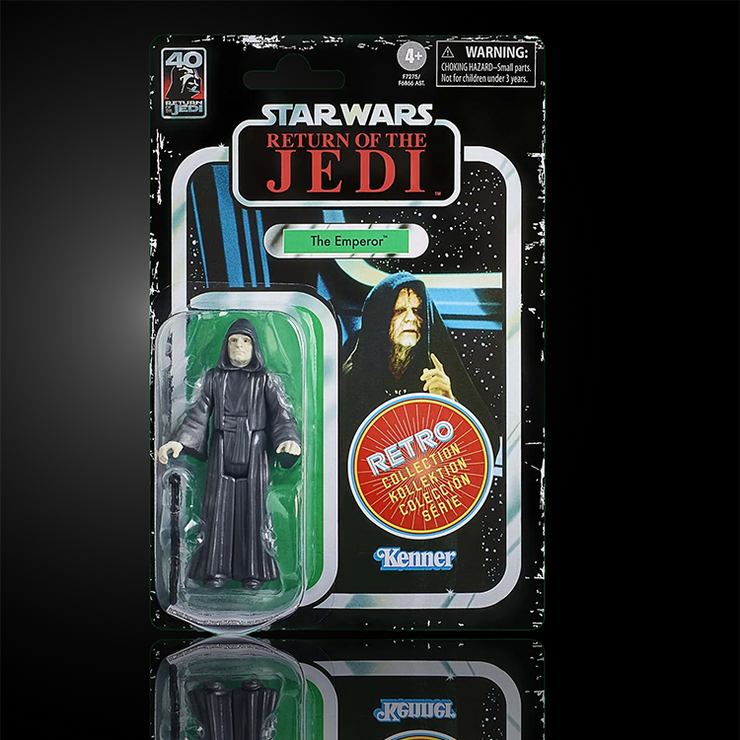 The Emperor Star Wars Retro Collection Action Figure 1:18 Scale ROTJ image 0