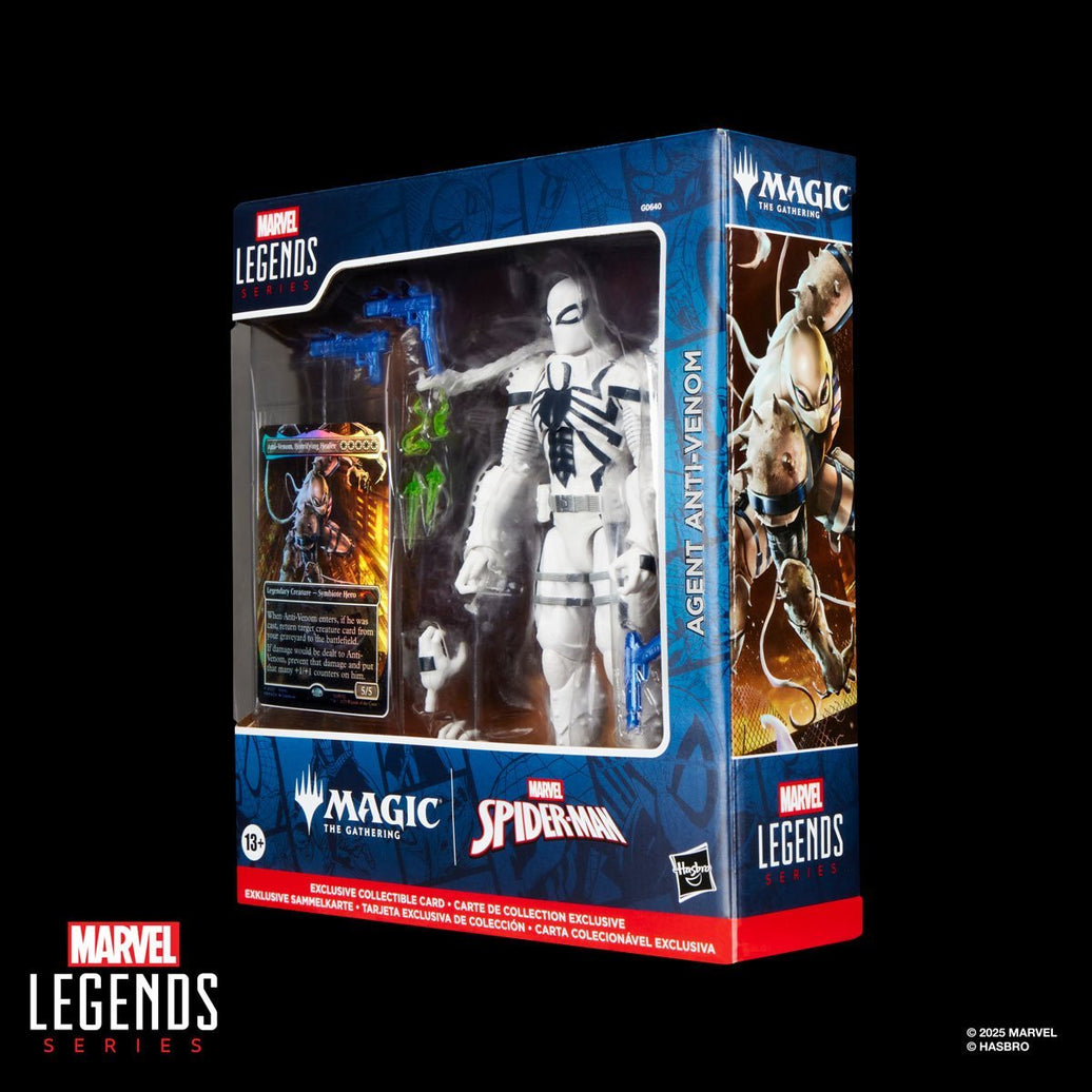 Spider-Man Marvel Legends Series Magic: The Gathering Agent Anti-Venom 6-Inch Action Figure