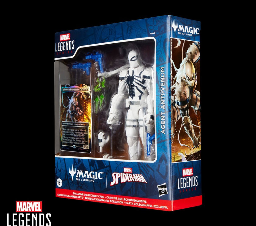 Spider-Man Marvel Legends Series Magic: The Gathering Agent Anti-Venom 6-Inch Action Figure