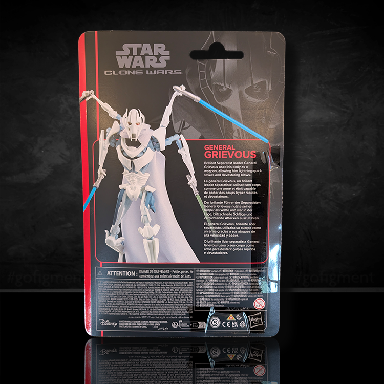 Masters of Evil - General Grievous Star Wars The Black Series Action Figure 1:12 image 1