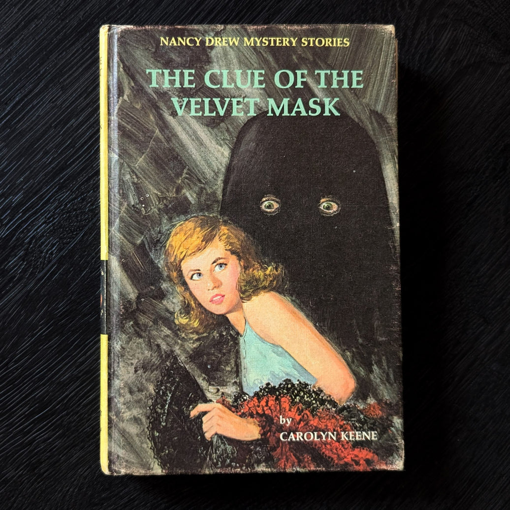 30 The Clue of the Velvet Mask Nancy Drew Mystery Books -1953/1969 image 0