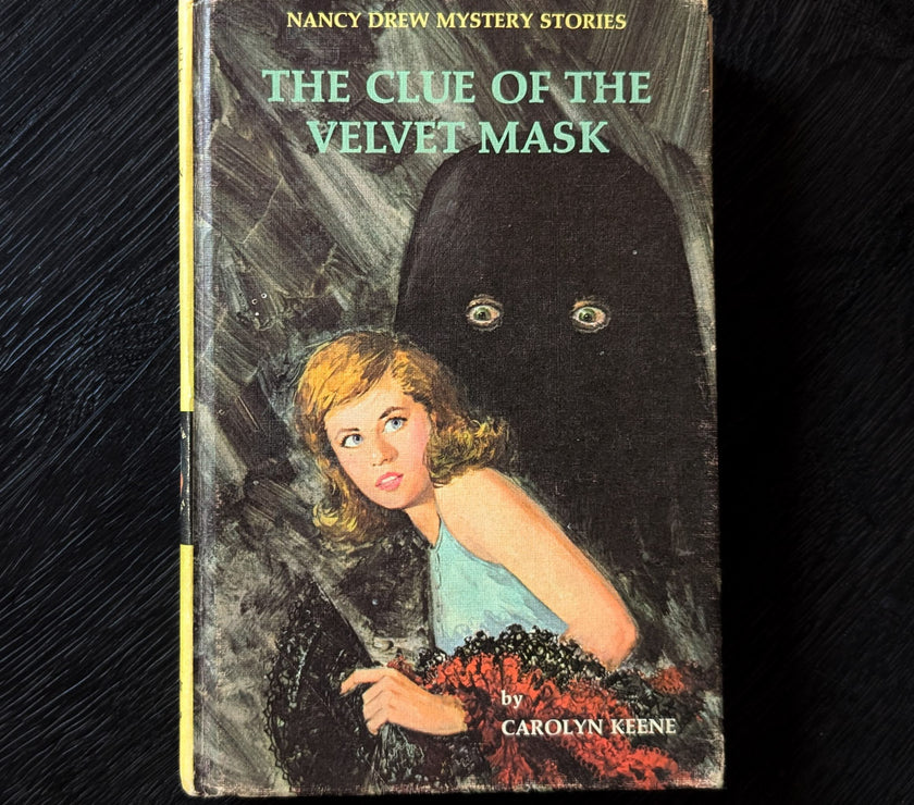 30 The Clue of the Velvet Mask Nancy Drew Mystery Books -1953/1969 image 0