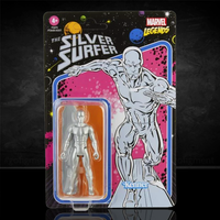 Silver Surfer Marvel Legends Retro Collection 3.75" Action Figure image 0