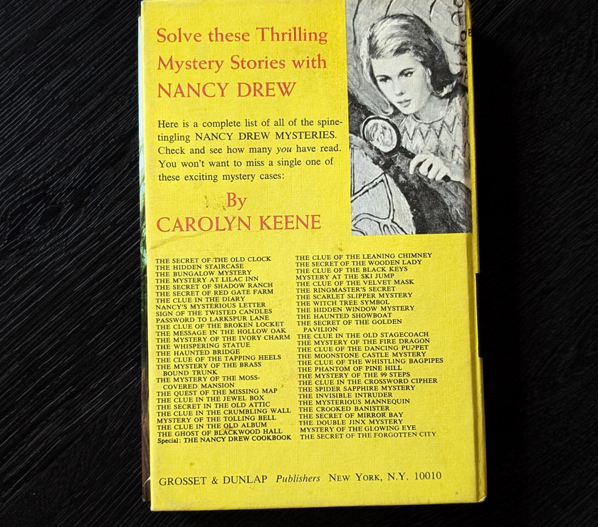 3 The Bungalow Mystery Nancy Drew Mystery Books -1960 image 2