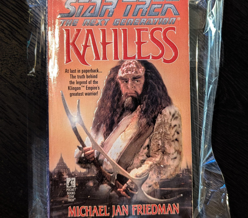 Kahless: Star Trek The Next Generation Paperback Book image 0