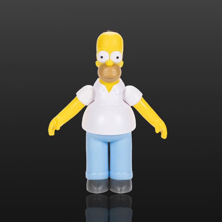 The Simpsons Homer Simpson Action Figure 2 1/2" Scale image 1