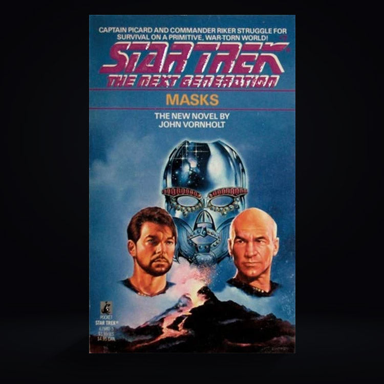 07 Masks Star Trek The Next Generation Paperback Book image 0