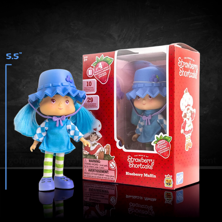 Strawberry Shortcake Blueberry Muffin 5.5" Scented Fashion Doll - New in Box image 0