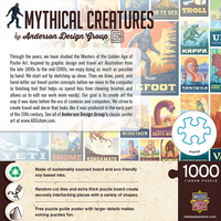 Mythical Creatures Jigsaw Puzzle Master Pieces 1000 Pieces image 1