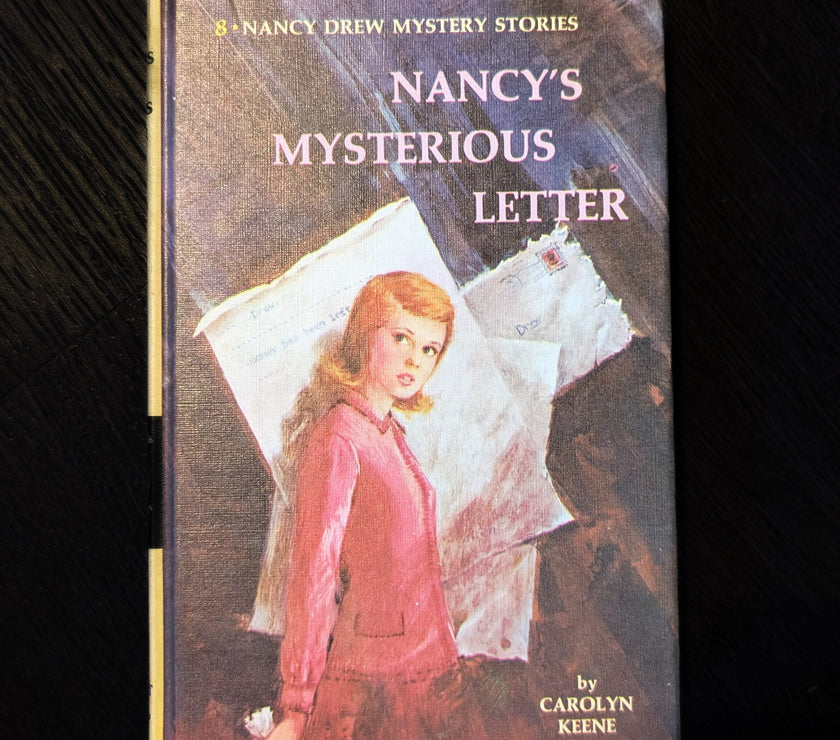 8 Nancy's Mysterious Letter Nancy Drew Mystery Books -1968-YN image 0