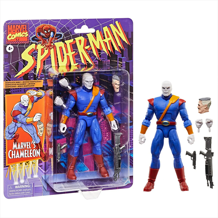 Spider-Man Marvel Legends Marvel's Chameleon 6-Inch Action Figure image 4